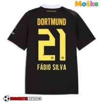 Moške Nogometnih dresov Borussia Dortmund Fabio Silva #21 Gostujoči 2026-27 Kratki rokavi